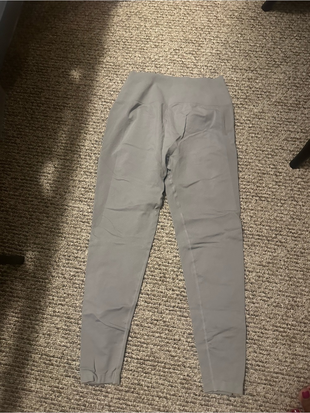 Amazon Gray High-Waist Leggings for Women